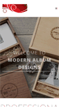 Mobile Screenshot of modernalbumdesigns.com